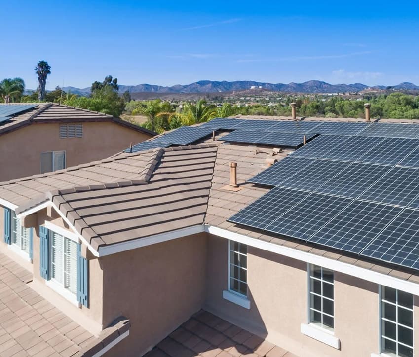 Energy bill showing savings
